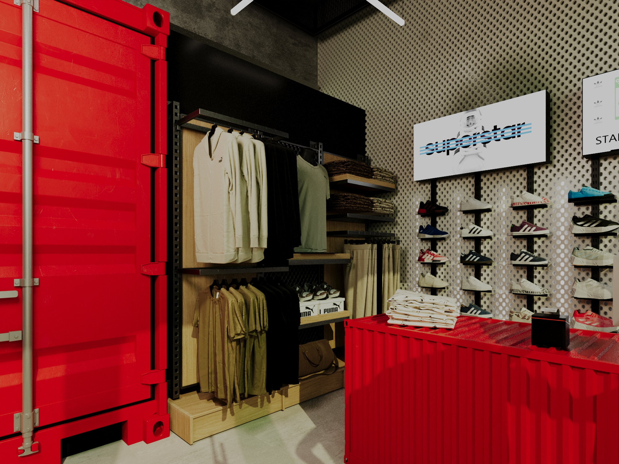 Cloths Store Design